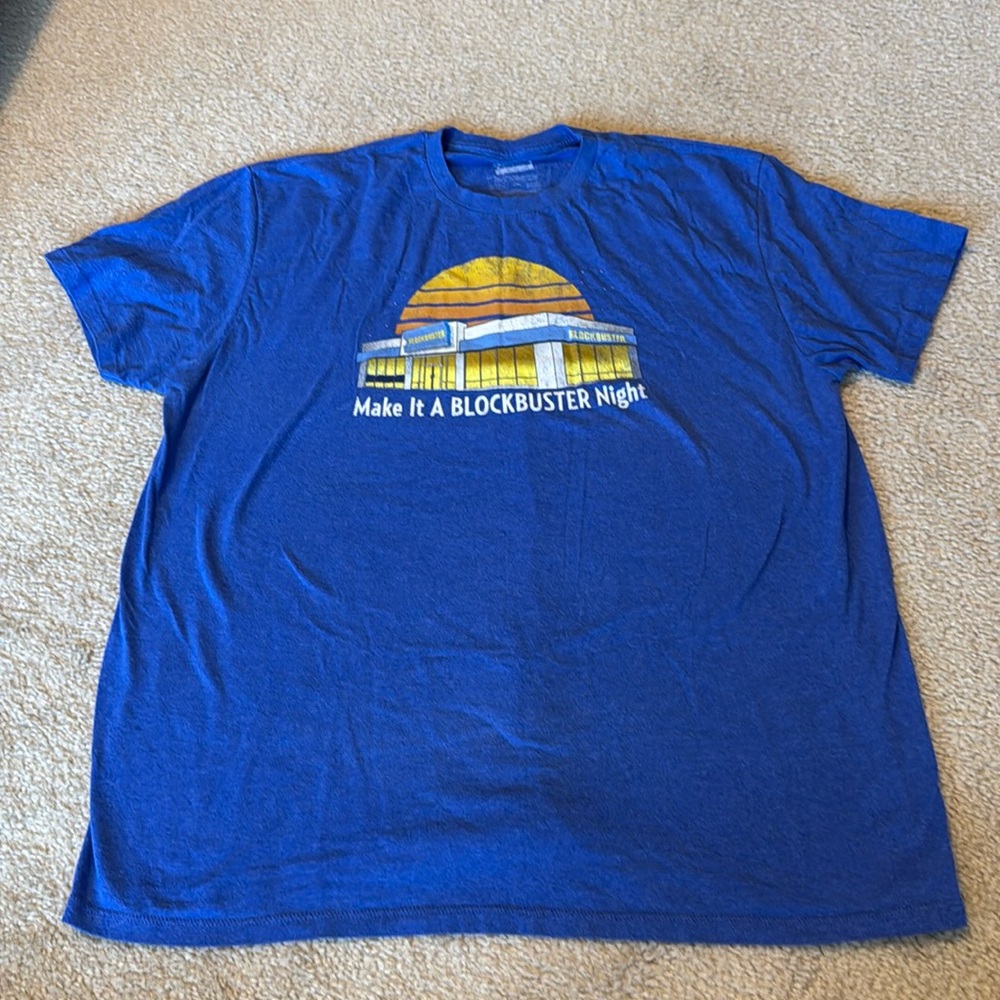 Blue Blockbuster T-shirt